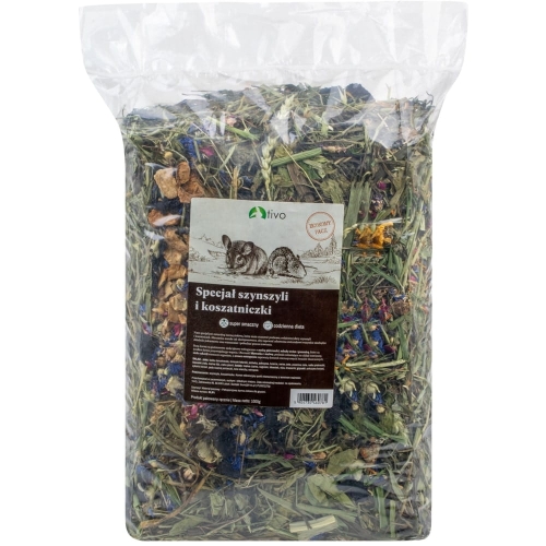 SPECJAŁ SZYNSZYLI I KOSZATNICZKI TIVO 1KG