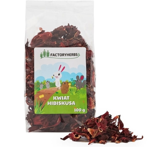 KWIAT HIBISKUSA FACTORYHERBS 100G