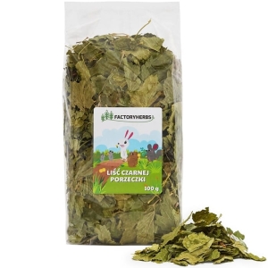 LIŚĆ CZARNEJ PORZECZKI FACTORYHERBS 100G