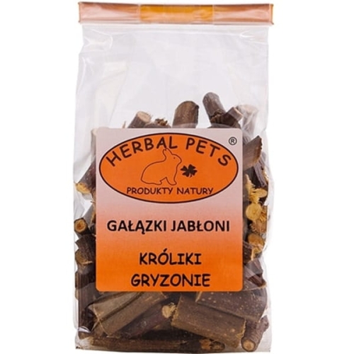 GAŁĄZKI JABŁONI HERBAL PETS 100G