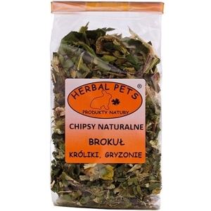 BROKUŁ - CHIPSY NATURALNE HERBAL PETS 50G