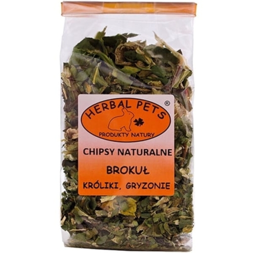 BROKUŁ - CHIPSY NATURALNE HERBAL PETS 50G
