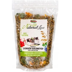 NATURAL LINE 500G KARMA DLA CHOMIKÓW KARŁOWATYCH ALEGIA 