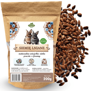 SIEMIĘ LNIANE NASIONA 200G SAMFARM