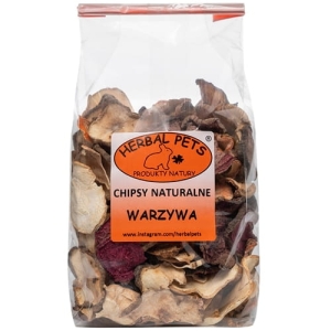 WARZYWA – CHIPSY NATURALNE HERBAL PETS 125g