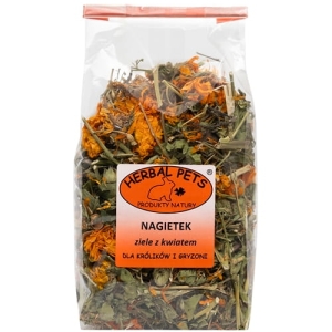 NAGIETEK ZIELE Z KWIATEM HERBAL PETS 70g 