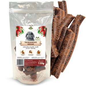 GRYZAKI TRUSKAWKOWE 150G SAMFARM