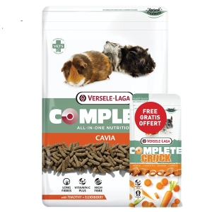 CAVIA COMPLETE 1,75KG  + COMPLETE CROCK CARROT 50G GRATIS PROMO VERSELE LAGA ekstrudat dla kawii domowych