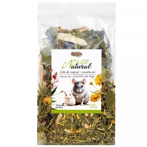ZIOŁA DLA SZYNSZYLI I KOSZATNICZKI 100G ALEGIA NATURAL