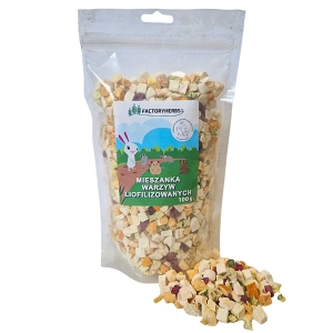 MIESZANKA WARZYW LIOFILIZOWANYCH FACTORYHERBS 100G
