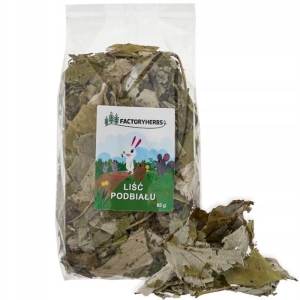 LIŚĆ PODBIAŁU FACTORYHERBS 80G