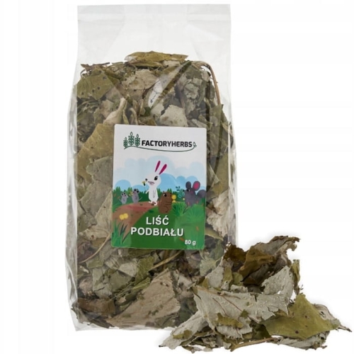 LIŚĆ PODBIAŁU FACTORYHERBS 80G