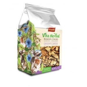 KORZEŃ CYKORII DLA GRYZONI I KRÓLIKA 100G VITA HERBAL