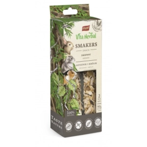 SMAKERS DRZEWNY DLA GRYZONI I KROLIKA 90G VITA HERBAL