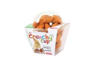 PRZYSMAK NATURALNY DLA GRYZONI CRUNCHY CUP MARCHEW SIEMIĘ 200G ZOLUX