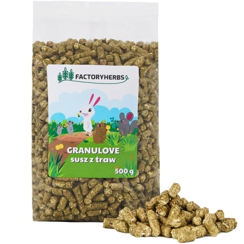 GRANULOVE SUSZ Z TRAW FACTORYHERBS 500G