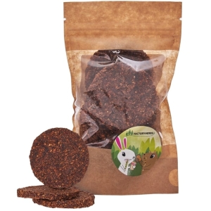 CIASTECZKA Z MARCHWI Z SIEMIENIEM LNIANYM FACTORYHERBS 100G