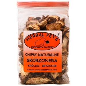 CHIPSY NATURALNIE SKORZONERA HERBAL PETS 75G