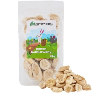 BANAN LIOFILIZOWANY FACTORYHERBS 30G